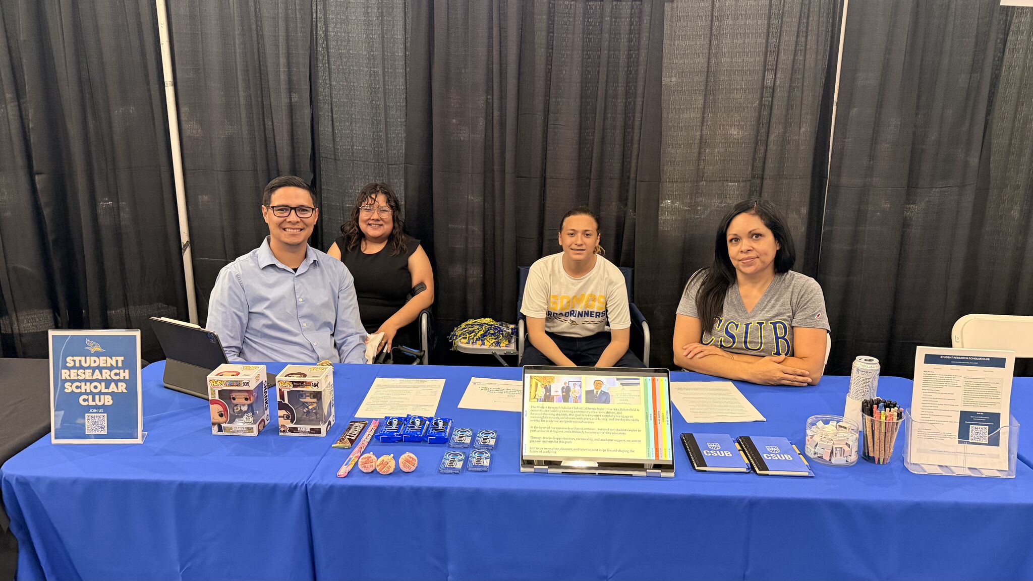SRSC members at the CSUB Future Runner Expo 2026